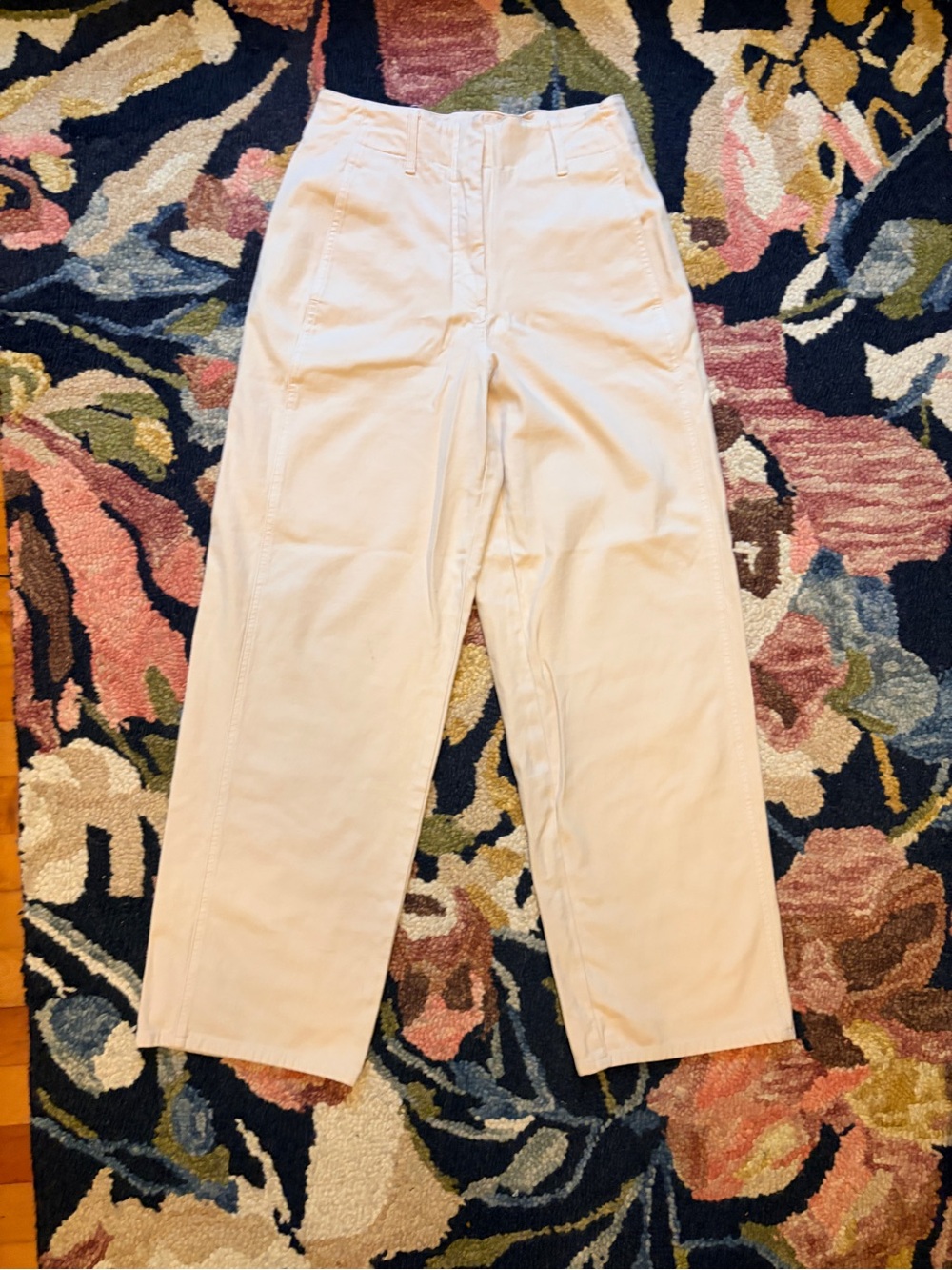 Aritzia High-Rise Wide-Leg Women’s Pants — Cream